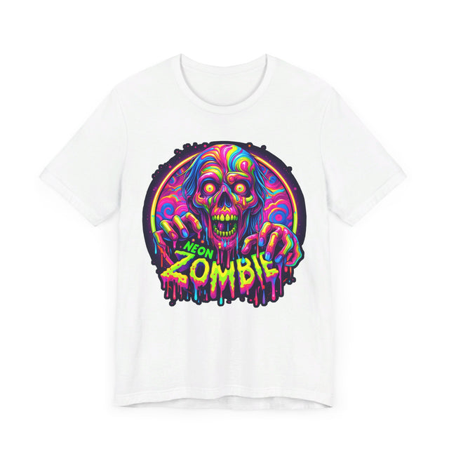 Neon Zombie Hands T-shirt, Halloween Tee, Neon Goth