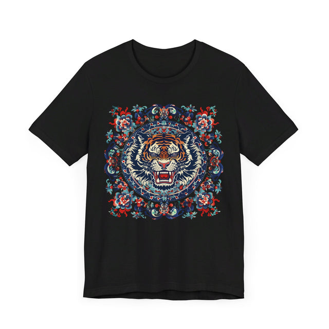 Tiger Mandala T-shirt,Tiger Lover Top,Big Cat Lover
