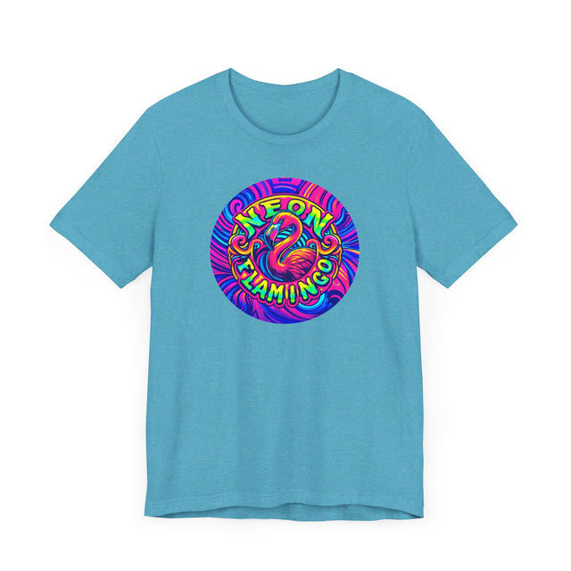 Neon Flamingo T-shirt, Flamingo Tee, Bird Lover