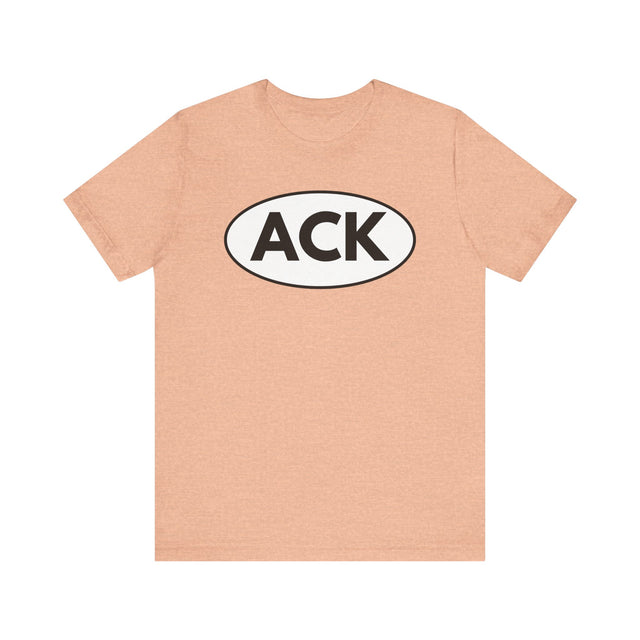 ACK tshirt, Nantucket airport shirt, Nantucket Shirt