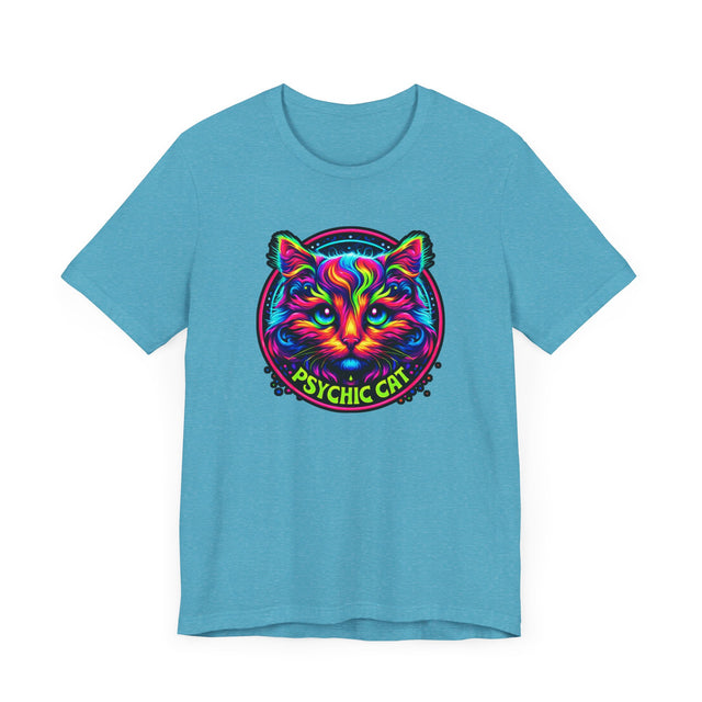 Psychic Cat T-shirt, Cute Cat Top