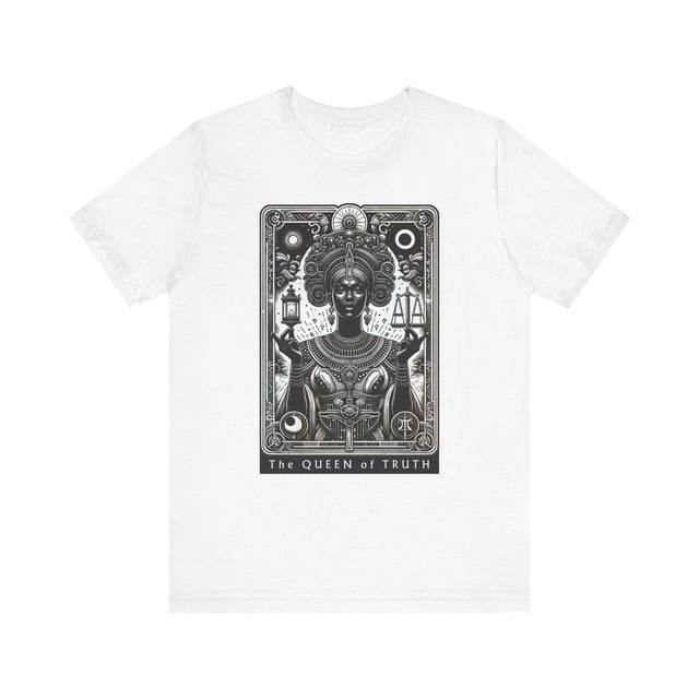 Queen of Truth,Tarot card shirt,Mothers Day Gift,Tarot Reader Gift,African Queen Shirt,Mystical Cards Tee,Celestial Astrology,Gift for her