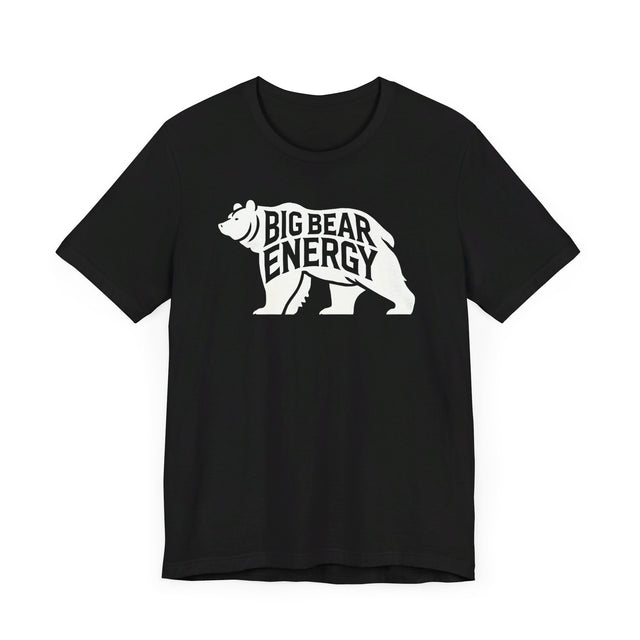 Big Bear Energy Silhouette T-shirt, Animal Lover T shirt, LGBTQ+, Big Bear