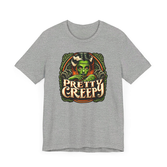 Pretty Creepy Bride of Frankenstein T-shirt, Halloween Shirt