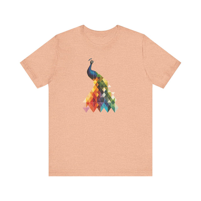 Rainbow Peacock T-shirt,Pride Shirt, Pride Parade Top, Rainbow Animals,LGBTQ+ Tee