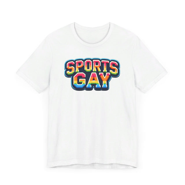 Sports Gay T-shirt, Pride Shirt, Rainbow Sports T-shirt