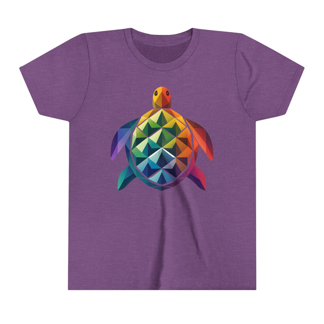 Rainbow Turtle T-shirt,Pride Shirt,LBGT, Sea Turtle T shirt, LGBTQ+ Ally Tee, Queer, BGLT, Ocean,Kids Size