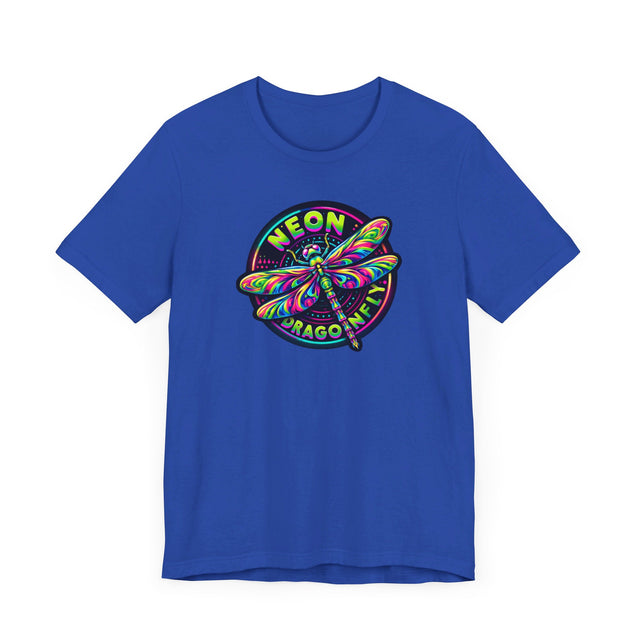 Neon Dragonfly T-shirt, Insect Lover Top