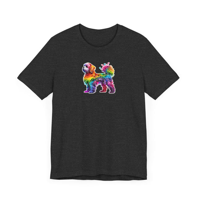 Rainbow Maltese T-shirt,Pride Shirt,Dog Lover Top,Rainbow Animals,LGBTQ+ Tee, Maltese gift, Maltese Owner