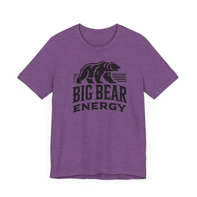 Big Bear Energy T-shirt, Animal Lover T shirt, LGBTQ+, Big Bear