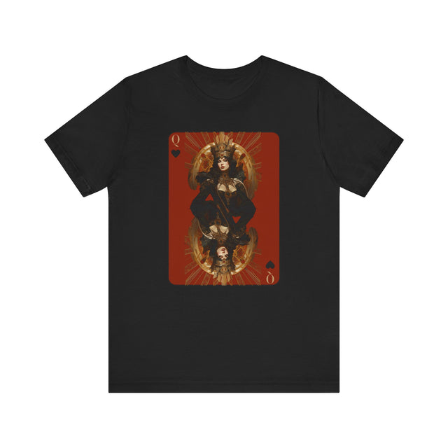 Queen of Black Hearts, Anti-Valentine's Day T-shirt, Funny Valentine's Gift