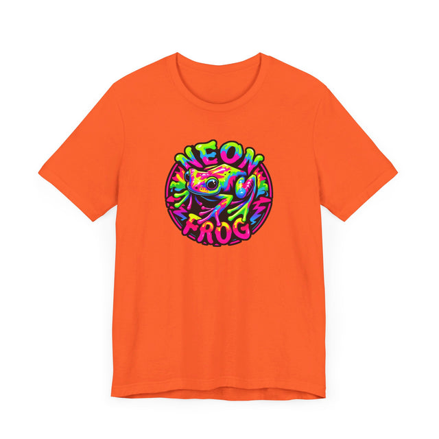 Neon Frog T-shirt, Amphibian Tee