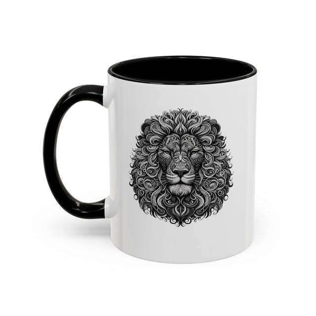 Lion Head Mug, Nature Lover Gift, Safari Gift, Animal Lover Gift, Cat Mug, Gift for Her, Animal mug, Coffee, Tea, Mug, Nature Lover