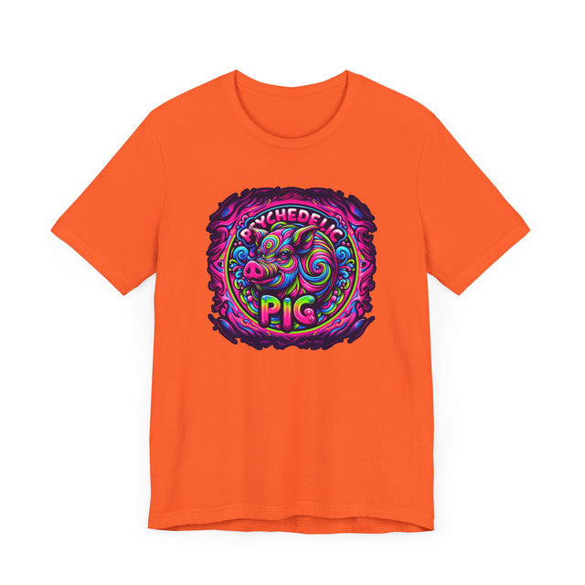 Psychedelic Pig T-shirt, Piggy Tee
