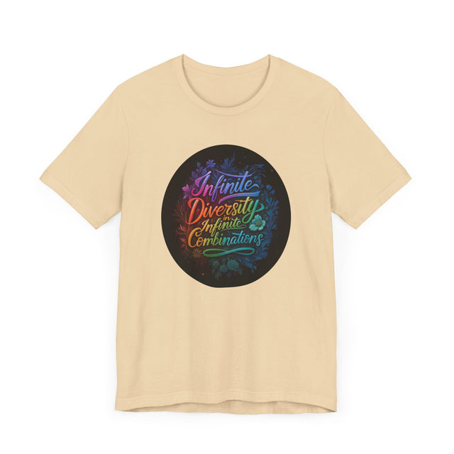 Infinite Diversity In Infinite Combinations T-shirt, Sci-fi Fan Shirt