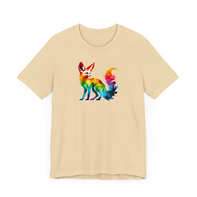 Rainbow Fennec Fox,Vixen lover,Foxy tee,Pride Shirt,Rainbow,Pride Parade T shirt,LGBTQ+ Ally Tee