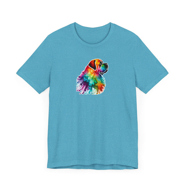 Rainbow Mastiff Head T-shirt,Pride Shirt,Dog Lover Top,Rainbow Animals,LGBTQ+ Tee, Mastiff owner, Mastiff gift