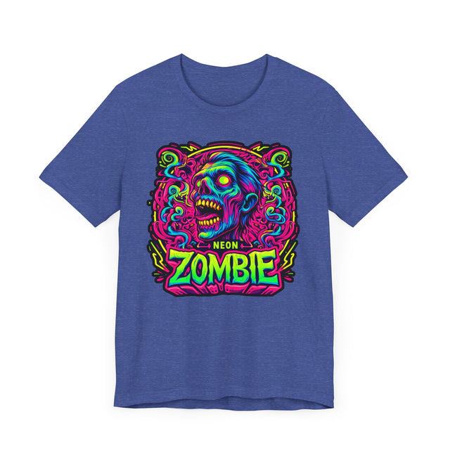 Neon Zombie T-shirt, Halloween Tee, Neon Goth