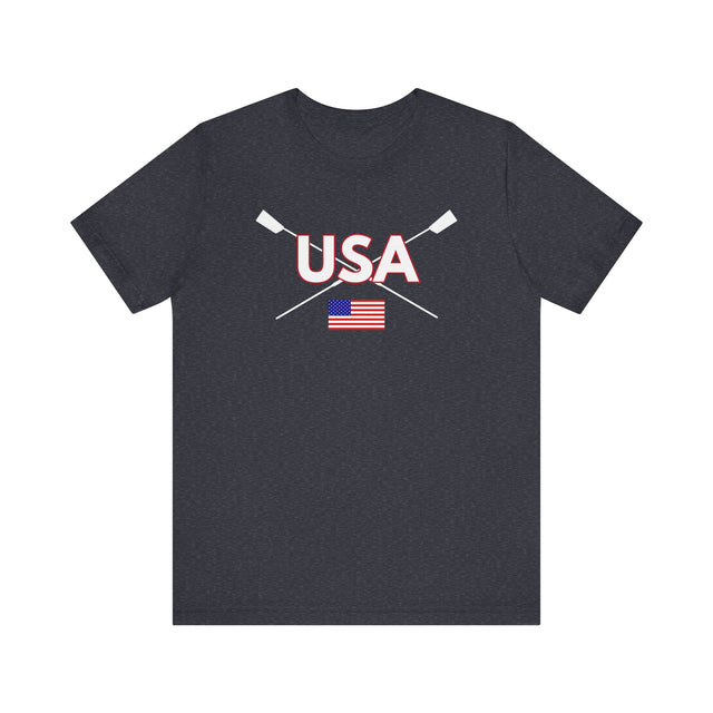 Rowing USA Shirt, Rowing Crew Shirt, Support USA Shirt, USA Rower, Rower Gift, Rowing Coach Gift, Rowing Gift