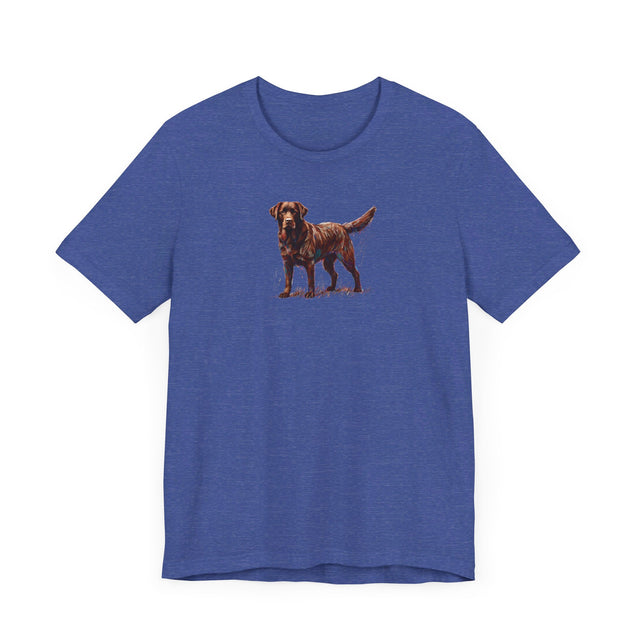 Chocolate Lab Scribble T-shirt, Labrador Retriever Shirt, Dog Lover Tee