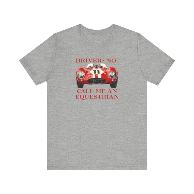 Call me an equestrian, Vintage prancing horse t-shirt, Humorous Car shirt, car enthusiast shirt