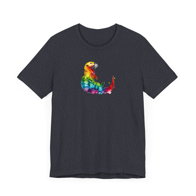 Rainbow Sea Otter,Marine life Tee,Sea life lover,Ocean Life,Nautical,Pride Shirt,LGBTQ+ Tee