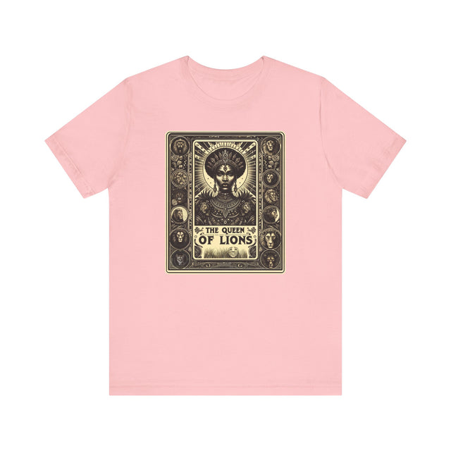 Queen of Lions,Tarot card shirt,Mothers Day Gift,Tarot Reader Gift,African Queen,Gift for her,Black Mom Gift,Black Queen tee,Gift for Mom