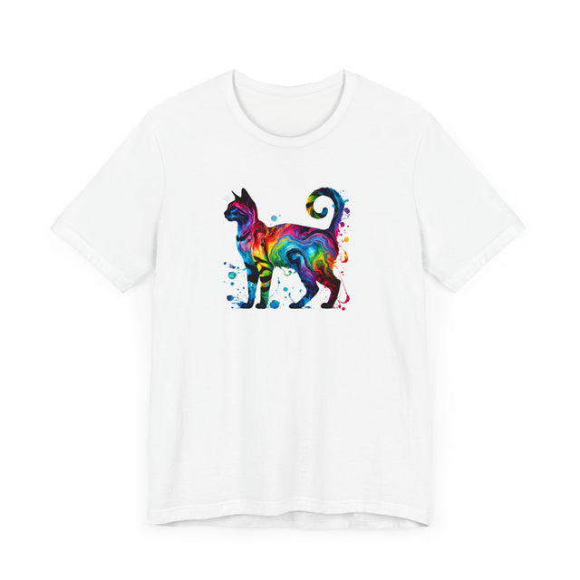 Rainbow Bengal Cat T-shirt,Pride Shirt,Cat Lover Top,Rainbow Animals,LGBTQ+ Tee,Feline,Kitten,Kitty
