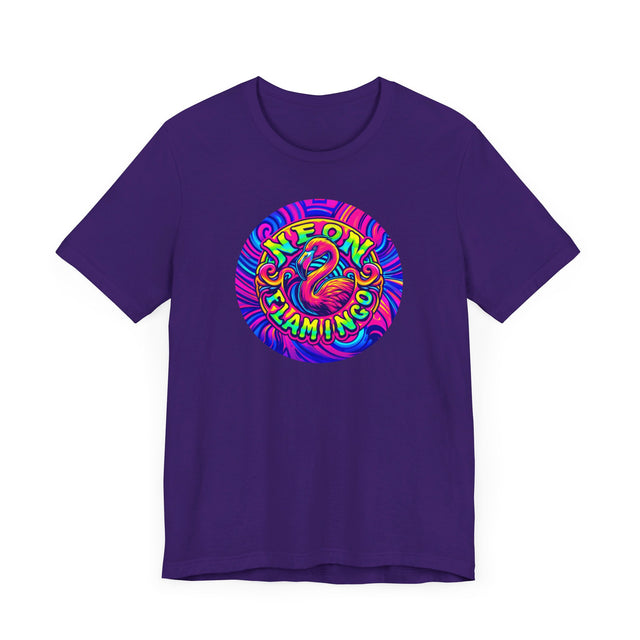 Neon Flamingo T-shirt, Flamingo Tee, Bird Lover
