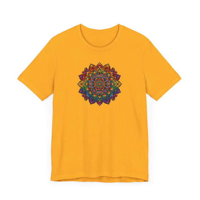 Rainbow Mandala T-shirt, PrideShirt, Rainbow T-shirt