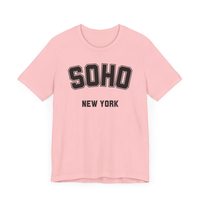 SoHo Tshirt, New York Lover, Hip New York Gift, Real New Yorker T-shirt, Cute T for her, Cool T for him, NYC Tshirt, New York City Gift