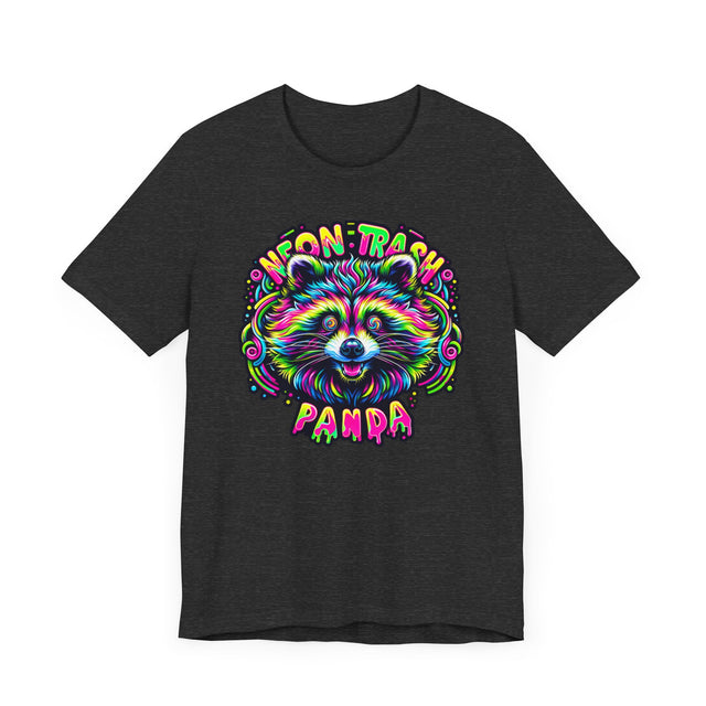 Hypnotic Eyes Neon Trash Panda T-shirt, Raccoon Shirt, Animal Lover T shirt