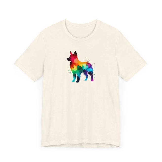 Rainbow Australian Cattle Dog T-shirt,Pride Shirt,Dog Lover Top,Rainbow Animals,LGBTQ+ Tee, ACD Owner,Blue Heeler, Red Heeler