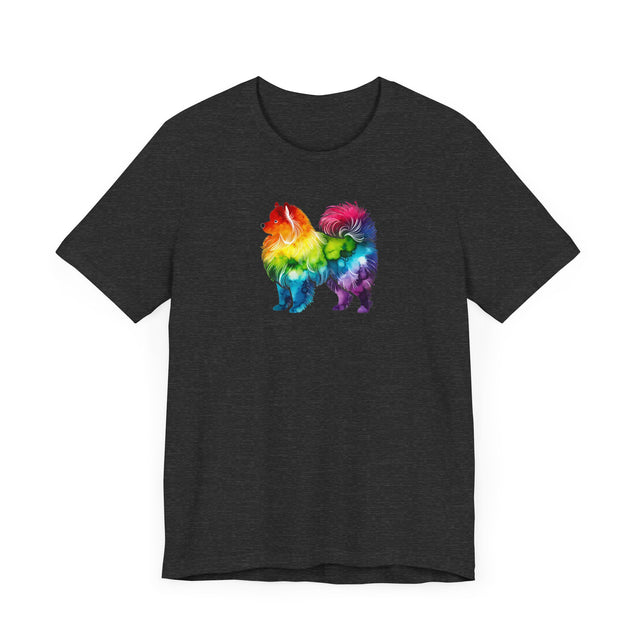 Rainbow Samoyed T-shirt,Pride Shirt,Dog Lover Top,Rainbow Animals,LGBTQ+ Tee, Sami owner, Sammy gift