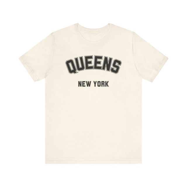 Queens NY Tshirt, New York Lover, Queens Gift, Real New Yorker T-shirt, Cute T for her, Cool T for him, NYC Tshirt, New York City Gift