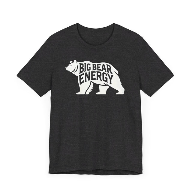 Big Bear Energy Silhouette T-shirt, Animal Lover T shirt, LGBTQ+, Big Bear