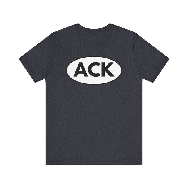 ACK tshirt, Nantucket airport shirt, Nantucket Shirt