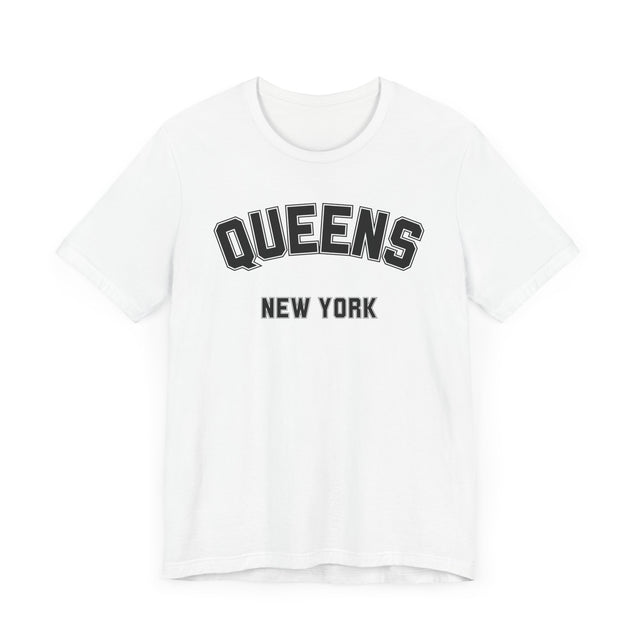 Queens NY Tshirt, New York Lover, Queens Gift, Real New Yorker T-shirt, Cute T for her, Cool T for him, NYC Tshirt, New York City Gift