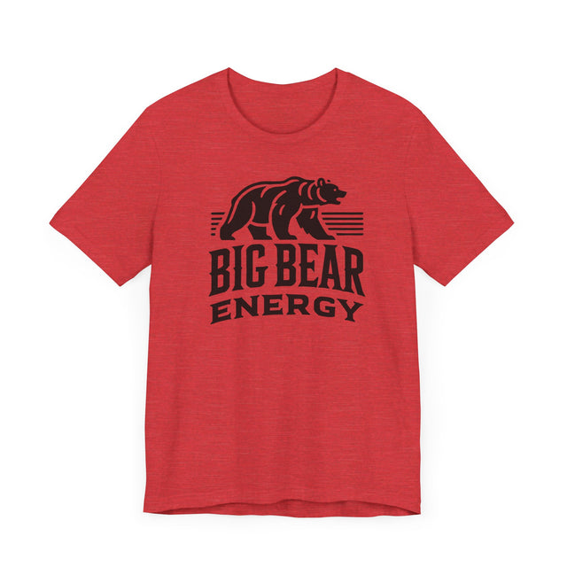 Big Bear Energy T-shirt, Animal Lover T shirt, LGBTQ+, Big Bear