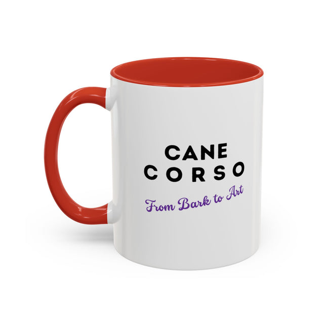 Cane Corso Coffee Cup,4-Panel Pop Art Mug,Cane Corso Lover,Corso Mom,Corso Dad,Dog Lover Gift,Cane Corso Gift