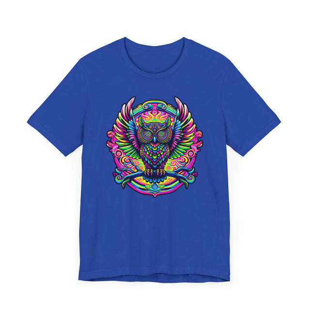 Neon Owl T-shirt, Owl Tee, Bird Lover