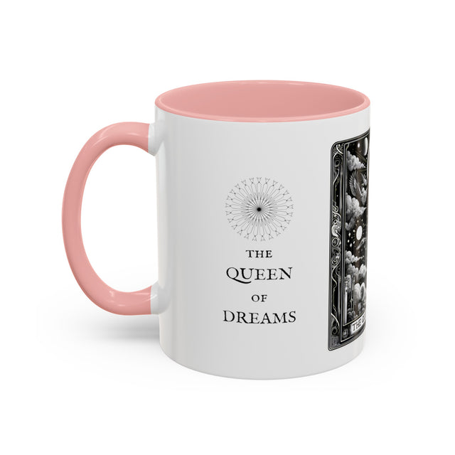 Queen of Dreams,Tarot card Mug,Mother's Day Gift,Tarot Reader Gift,Witchy Cup,Mystical Cards Mug,Gift for her,Gift for Mom,Gift for Wife