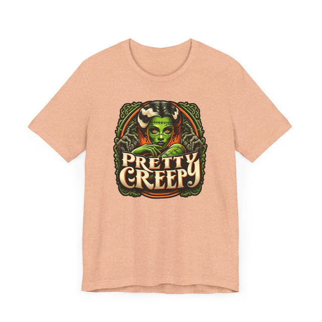 Pretty Creepy Bride of Frankenstein T-shirt, Halloween Shirt