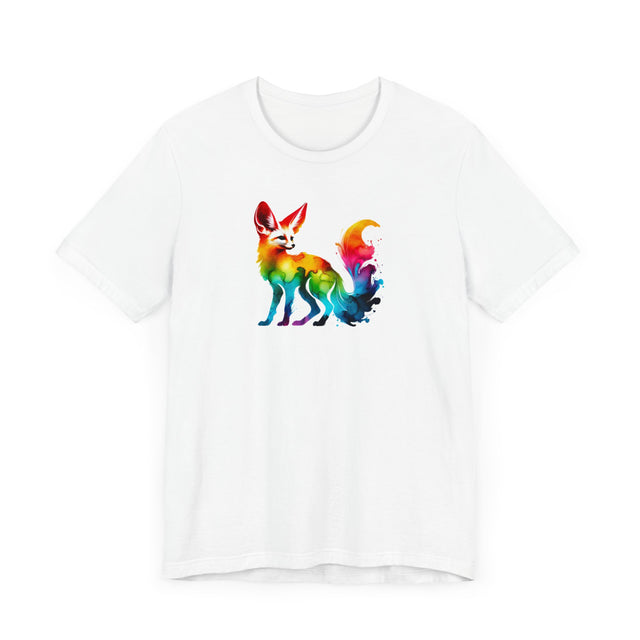 Rainbow Fennec Fox,Vixen lover,Foxy tee,Pride Shirt,Rainbow,Pride Parade T shirt,LGBTQ+ Ally Tee
