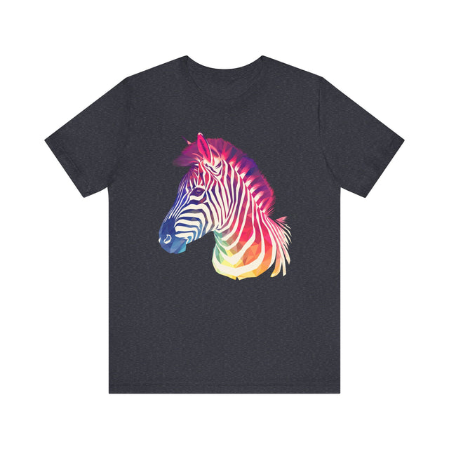 Rainbow Zebra T-shirt,Pride Shirt, Pride Parade Top, Rainbow Animals,LGBTQ+ Tee, Nonbinary, Gay, Lesbian, Bisexual, Trans, BGLT, LBGT, Enby, Pansexual