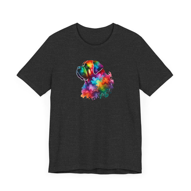 Rainbow Mastiff Head T-shirt,Pride Shirt,Dog Lover Top,Rainbow Animals,LGBTQ+ Tee, Mastiff owner, Mastiff gift