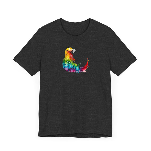 Rainbow Sea Otter,Marine life Tee,Sea life lover,Ocean Life,Nautical,Pride Shirt,LGBTQ+ Tee