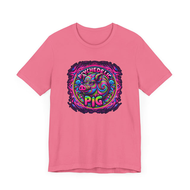 Psychedelic Pig T-shirt, Piggy Tee