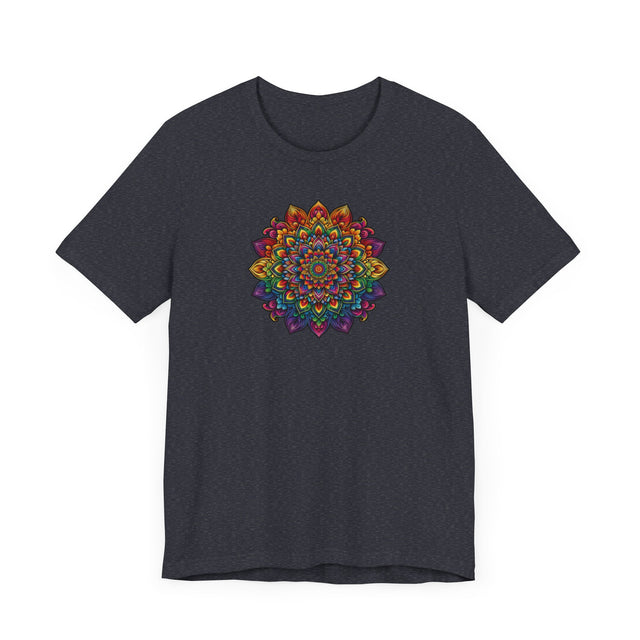 Rainbow Mandala T-shirt, PrideShirt, Rainbow T-shirt
