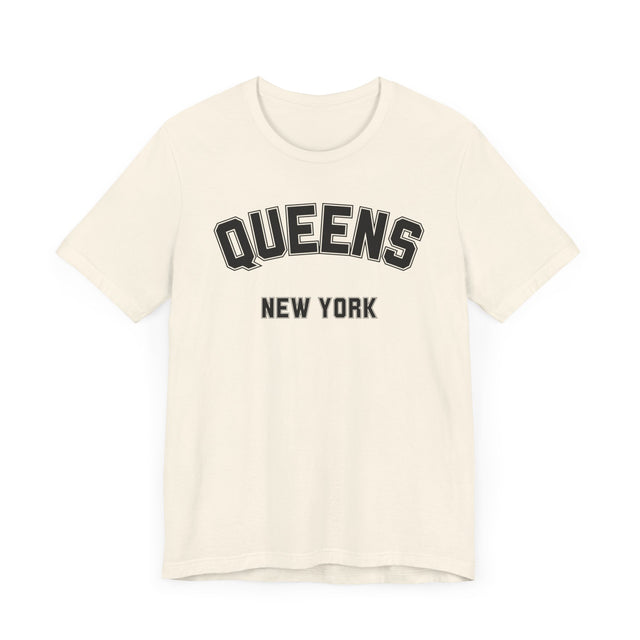 Queens NY Tshirt, New York Lover, Queens Gift, Real New Yorker T-shirt, Cute T for her, Cool T for him, NYC Tshirt, New York City Gift